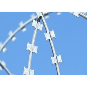 Hot Galvanized Razor Barbed Wire Mesh Fence Bto-10